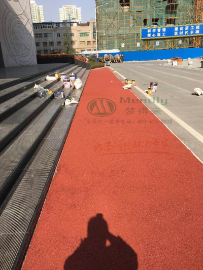 航天五一〇所 凉州彩色路面